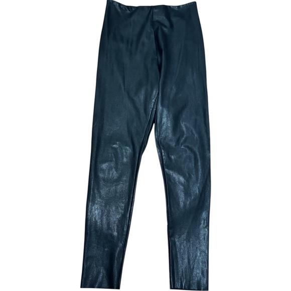Windsor Pants - Windsor Black Faux Leather High Rise Leggings Size Medium